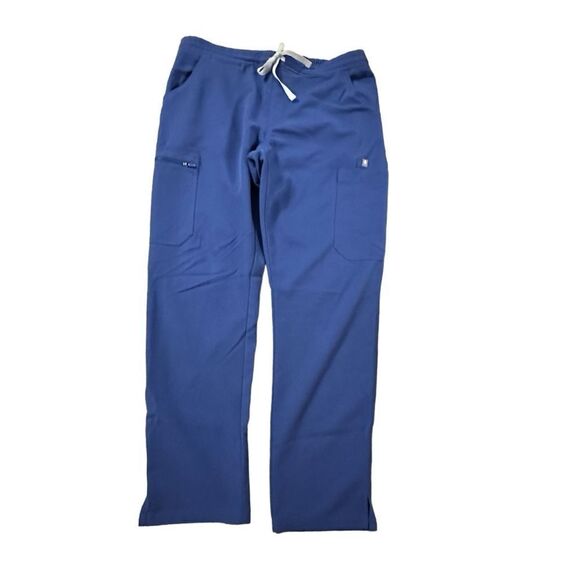 Figs ~ Yola Skinny Scrub Pants™ ~ Straight Leg skinny fit ~ ankle slit ~ size M - Picture 3 of 15